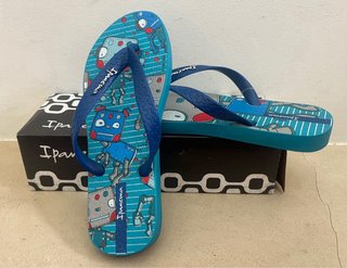 Chinelos Ipanema Kids Azul Tamanho 33/34