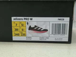 Adidas Adizero Pro W scarpe da corsa da donna 38.5