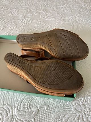 Sandalias Clarks Marrones Talla 38