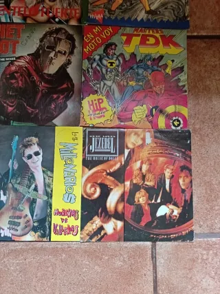 Lote 9 Vinilos Pequeños Rock/Pop