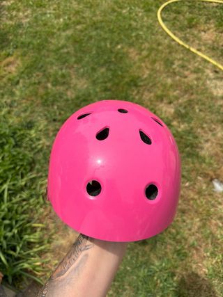 Casco Oxelo Rosa Bici/Patin/Skate