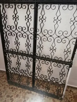 Reja de forja decorativa