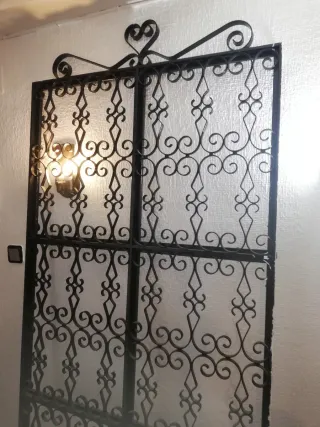 Reja de forja decorativa