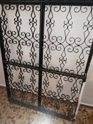 Reja de forja decorativa