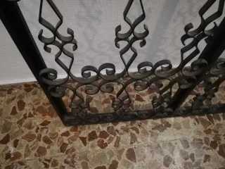 Reja de forja decorativa