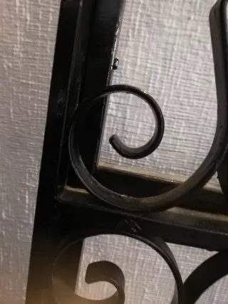 Reja de forja decorativa