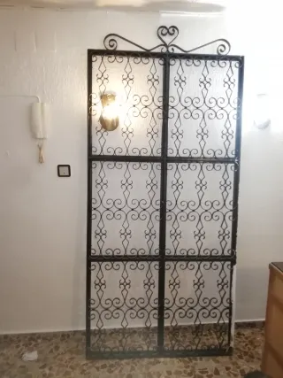 Reja de forja decorativa