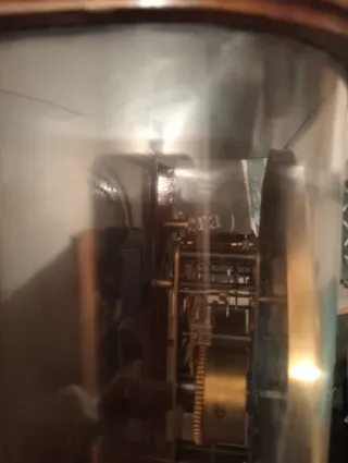 Reloj de pared Roman madera y cristal