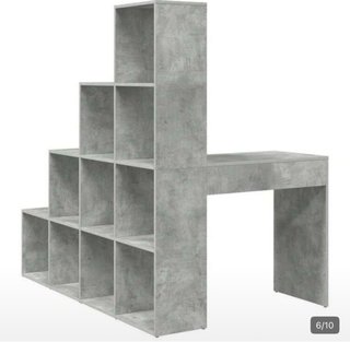 Escritorio modular gris