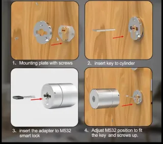 Cerradura Inteligente WeHere M532