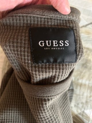 Sudadera Guess Hombre Verde Oliva