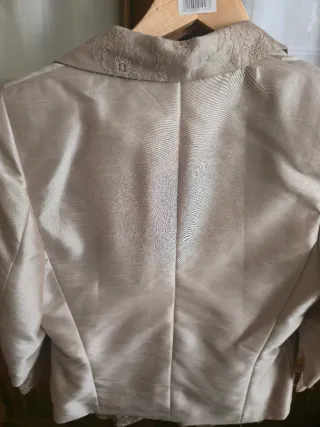 Traje de 3 piezas Cocktail Beige/Oro