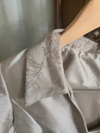 Traje de 3 piezas Cocktail Beige/Oro