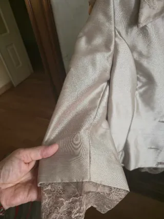 Traje de 3 piezas Cocktail Beige/Oro