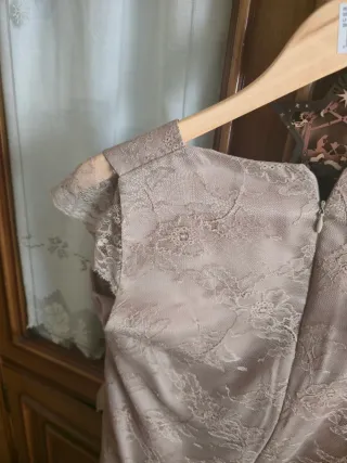 Traje de 3 piezas Cocktail Beige/Oro