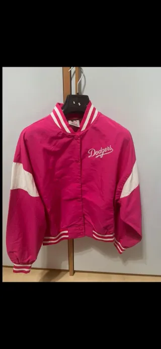 Giacca Champion Rosa Taglia S indossata una volta