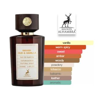 Maison Alhambra Smoked Oud & Vanilla Perfume