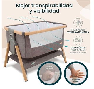 Moisés y cuna colecho bebe 2 en 1