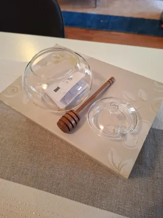 Mini barattolo per miele Thun con mescolatore