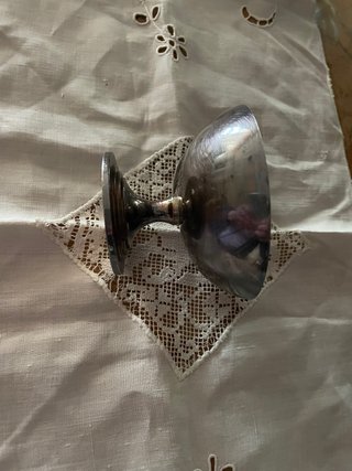 Coppa vintage metallo anni '40
