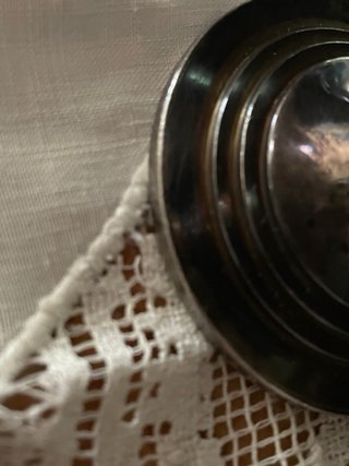 Coppa vintage metallo anni '40