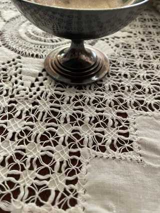 Coppa vintage metallo anni '40