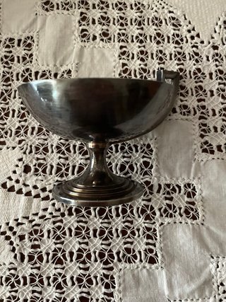 Coppa vintage metallo anni '40