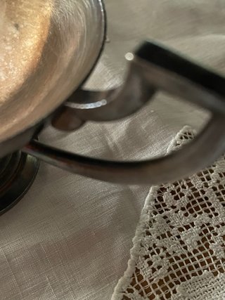 Coppa vintage metallo anni '40