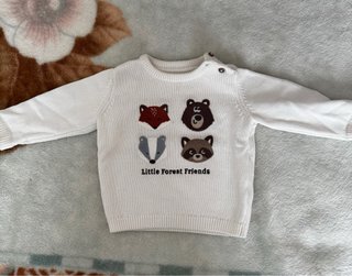 Lote 2 jerseys C&A bebé gemelos 6 meses