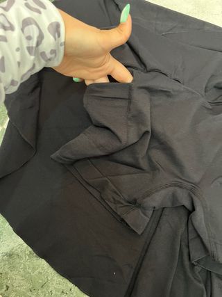 Falda pantalón deportiva negra