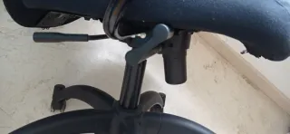 Silla de oficina negra