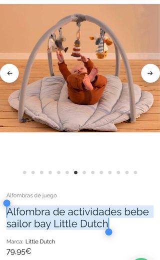 Alfombra juegos Little Dutch motivo marino