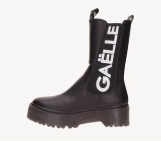 Stivaletti neri Gaëlle con plateau