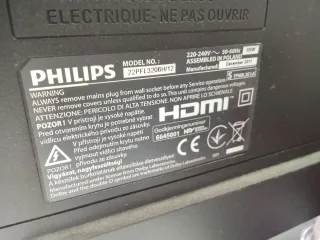 Televisión HD Negra