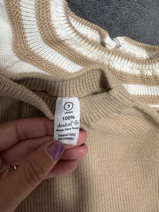 Conjunto bebé 3 meses: jersey, pantalón y gorro