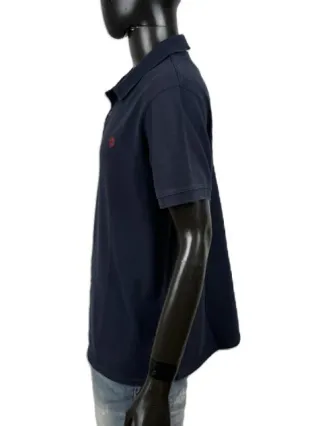 Polo Timberland Uomo Blu Navy Tg 2XL Slim Cotone