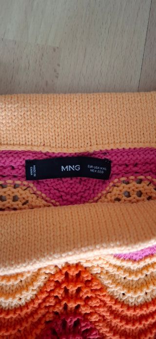 Falda tejida Mango Talla XXL