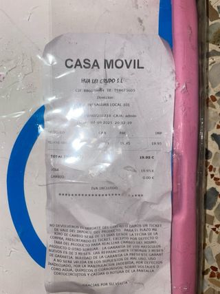 Funda para tablet CASA MOVIL rosa
