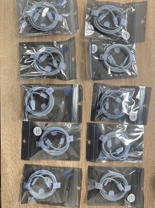 Lote 10 Cables USB-C a USB-C