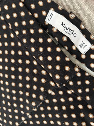 Pantalone a pois Mango Basics