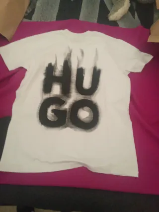 Camiseta HUGO BOSS blanca talla S