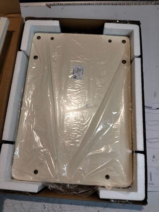 Mesa Auxiliar Moderna 35 x 50 x 60 cm Blanco Crema VASAGLE LNT050W77
