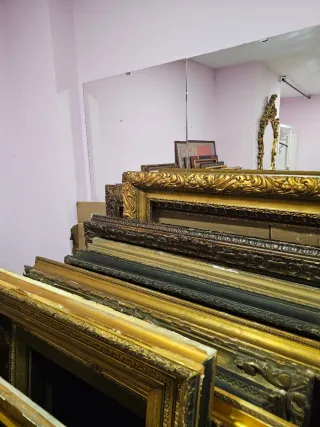 Marcos antiguos decoración interiorismo restaurar