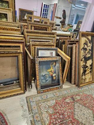 Marcos antiguos decoración interiorismo restaurar