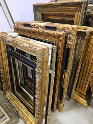 Marcos antiguos decoración interiorismo restaurar