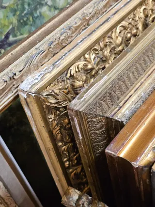 Marcos antiguos decoración interiorismo restaurar