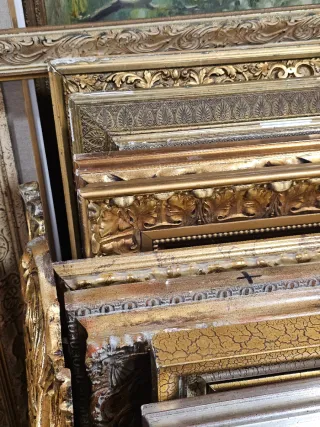 Marcos antiguos decoración interiorismo restaurar