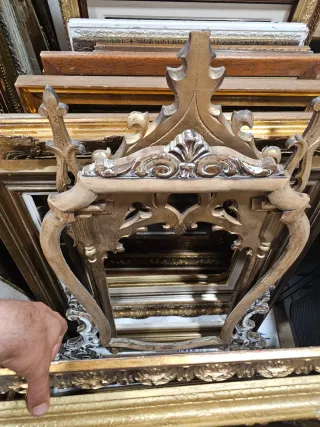 Marcos antiguos decoración interiorismo restaurar