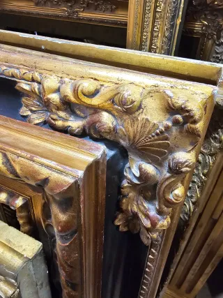 Marcos antiguos decoración interiorismo restaurar