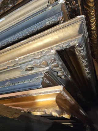 Marcos antiguos decoración interiorismo restaurar